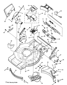Group, Deck, Rwd, Es, Deere Fc Diagram and Parts List for 7800643-LP7800643-JS46FC 2010 Briggs and Stratton Lawn Mower